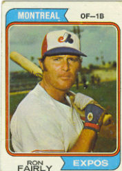 1974 Topps Baseball Cards      146     Ron Fairly
